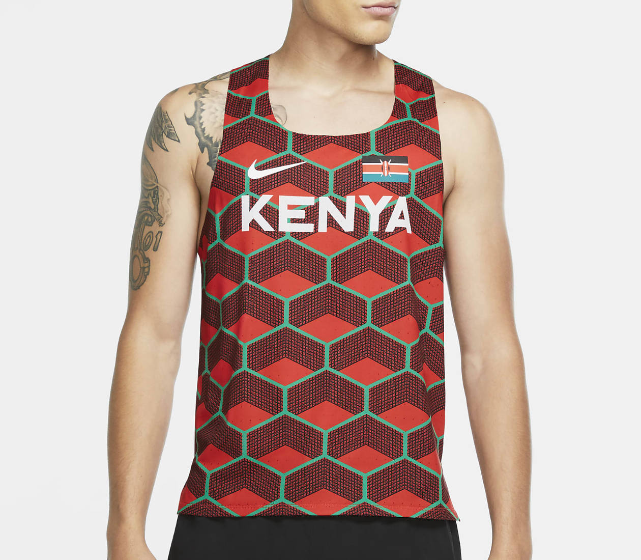 Nike Kenya Aeroswift (M) canotta running per la performance | LBM Sport