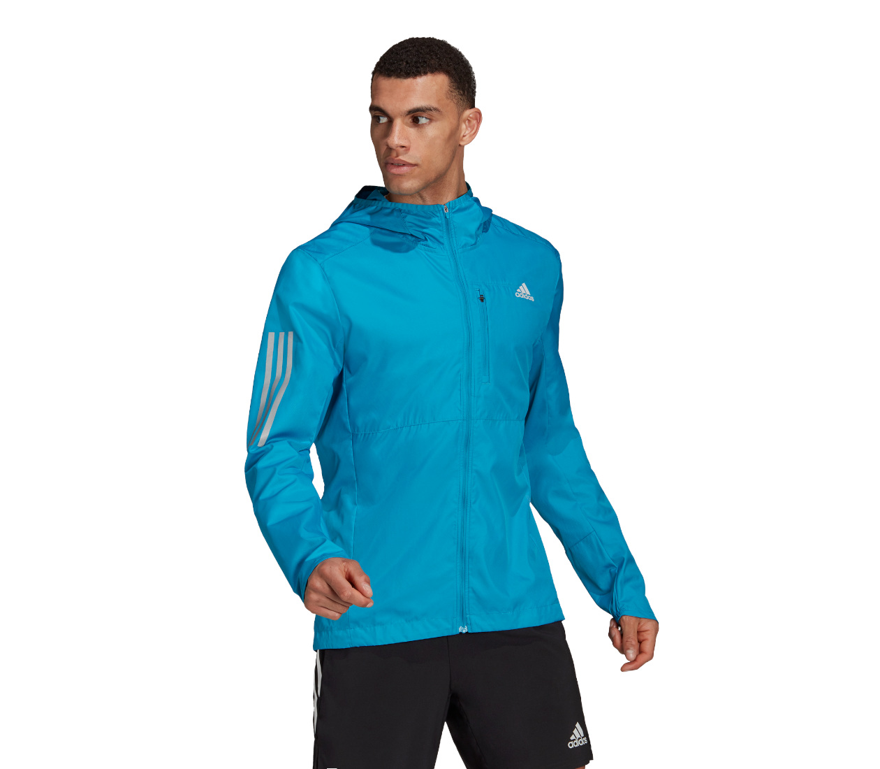 Adidas Own The Run Jacket (M) giacca da running impermeabile | LBM SPort
