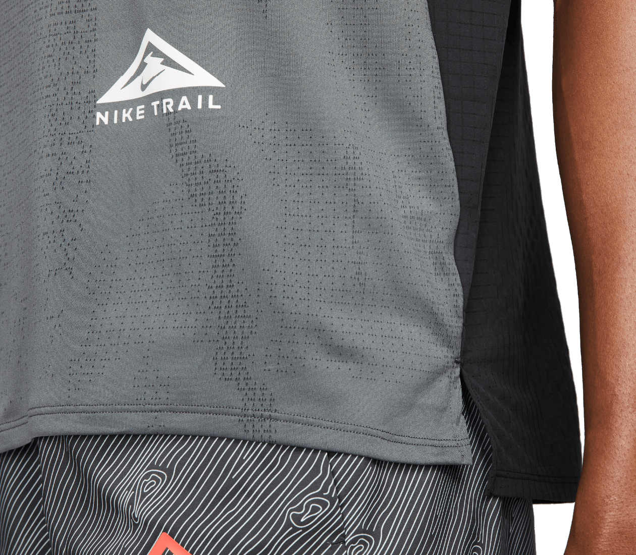 Nike Dri-fit Rise 365 Trail Running (M) t-shirt trapirante | LBM Sport
