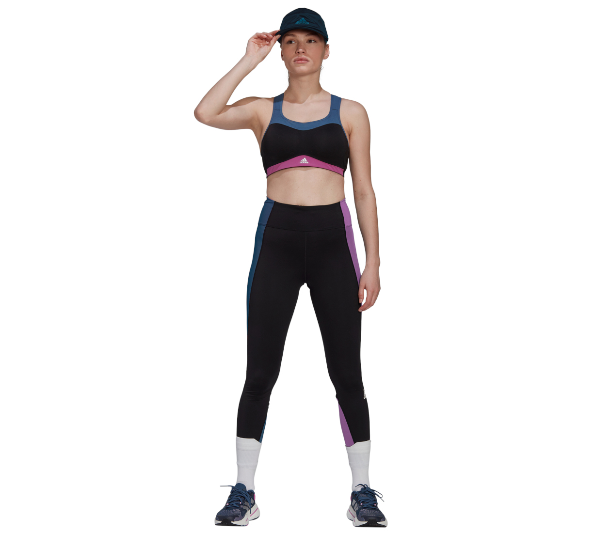Adidas OTR Color Block 7/8 Tight (W) leggings aderenti | LBM Sport