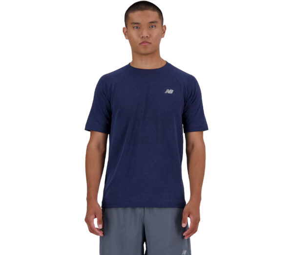 T-shirt New Balance knit tshirt uomo blu